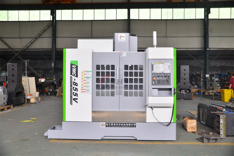 5 Axis Machinery Vmc850 3 Axis China Fanuc Metal CNC Milling Machine Vertical Machining Center